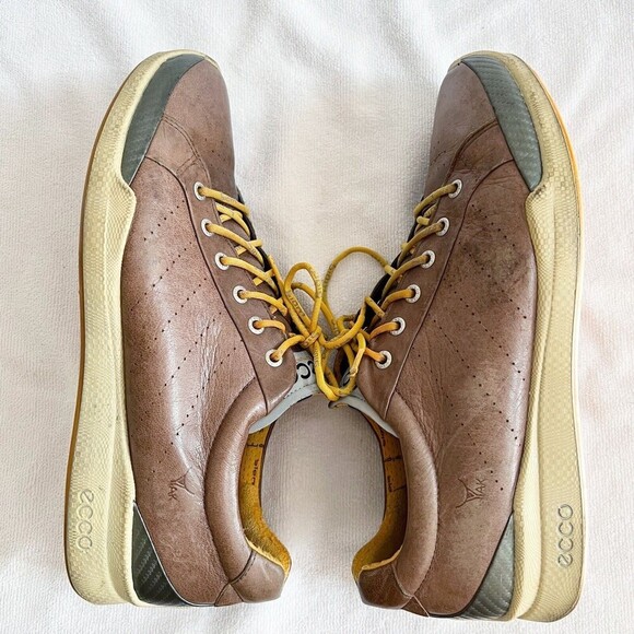 ECCO Men's Spikeless Golf Shoe Biom Hybrid Cocoa Brown/Fanta EU 45 US 11-11.5 - Picture 10 of 11